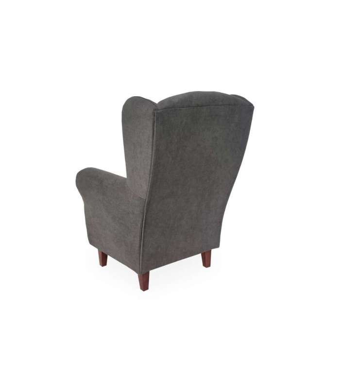 copy of Light pink fabric armchair solid elm structure