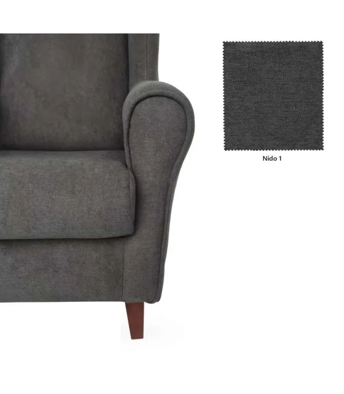 Butaca Calahorra gris, estilo y confort para tu hogar