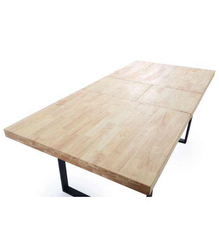 copy of Mesa extensible Natural de estilo urbano.