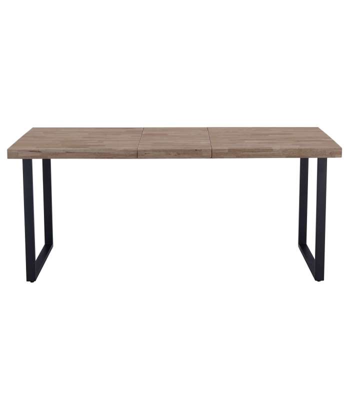 Mesa extensible Natural de estilo urbano.