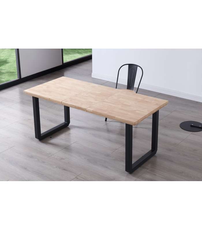 copy of Mesa extensible Natural de estilo urbano.