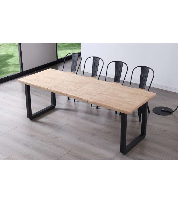 copy of Mesa extensible Natural de estilo urbano.