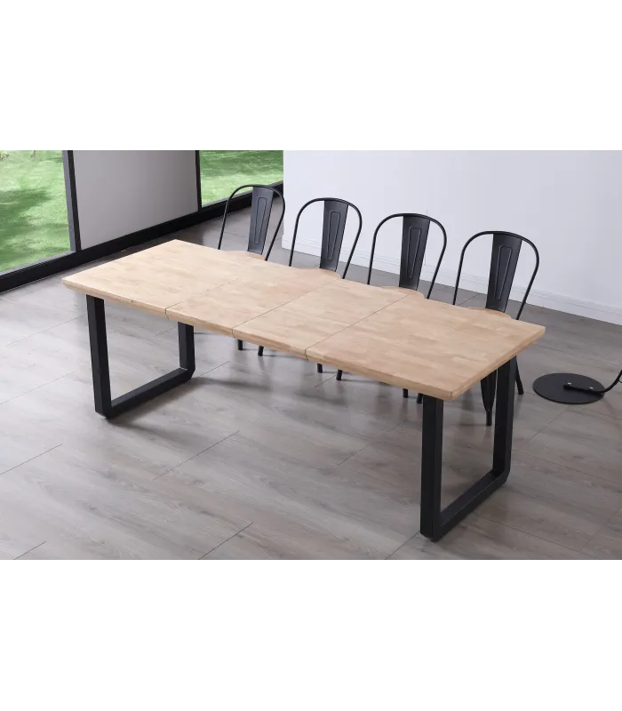 Mesa extensible Roma Roble nordish pata negra