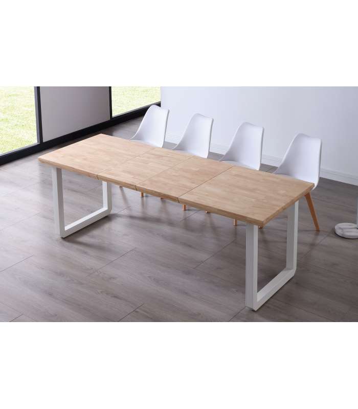 copy of Mesa extensible Natural de estilo urbano.