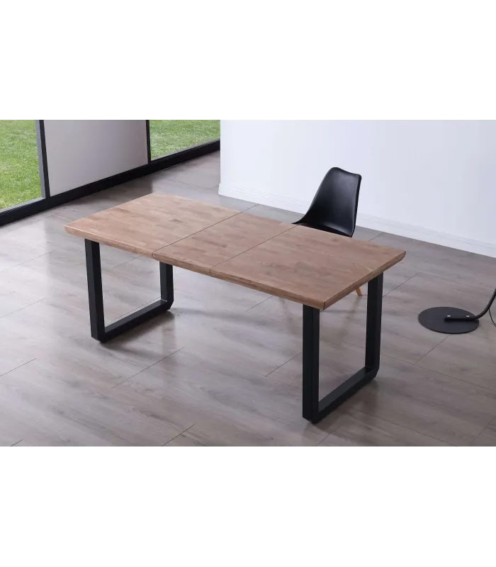 copy of Mesa extensible Natural de estilo urbano.