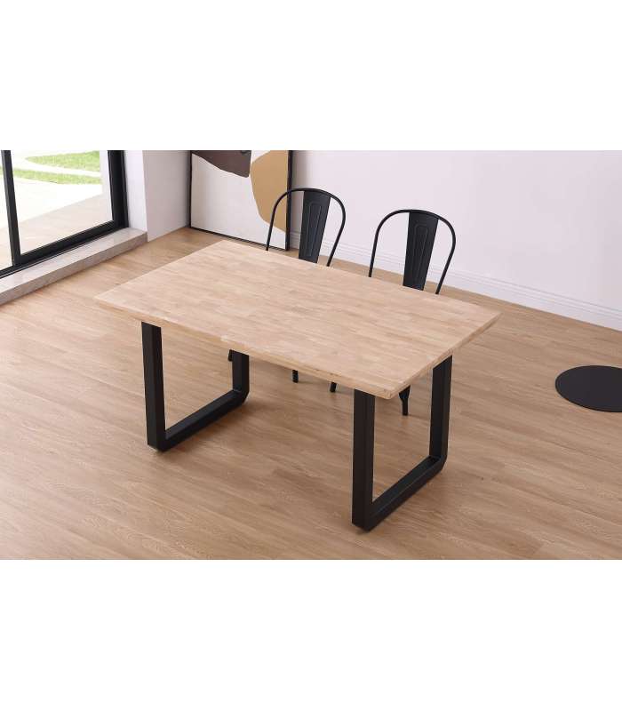 copy of Fixed lounge table Loft in wild oak white or black