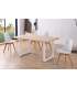 copy of Fixed lounge table Loft in wild oak white or black