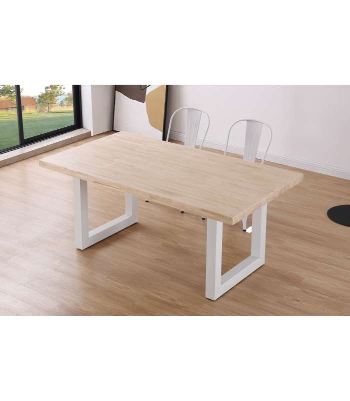 copy of Fixed lounge table Loft in wild oak white or black