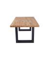 copy of Fixed lounge table Loft in wild oak white or black structure.