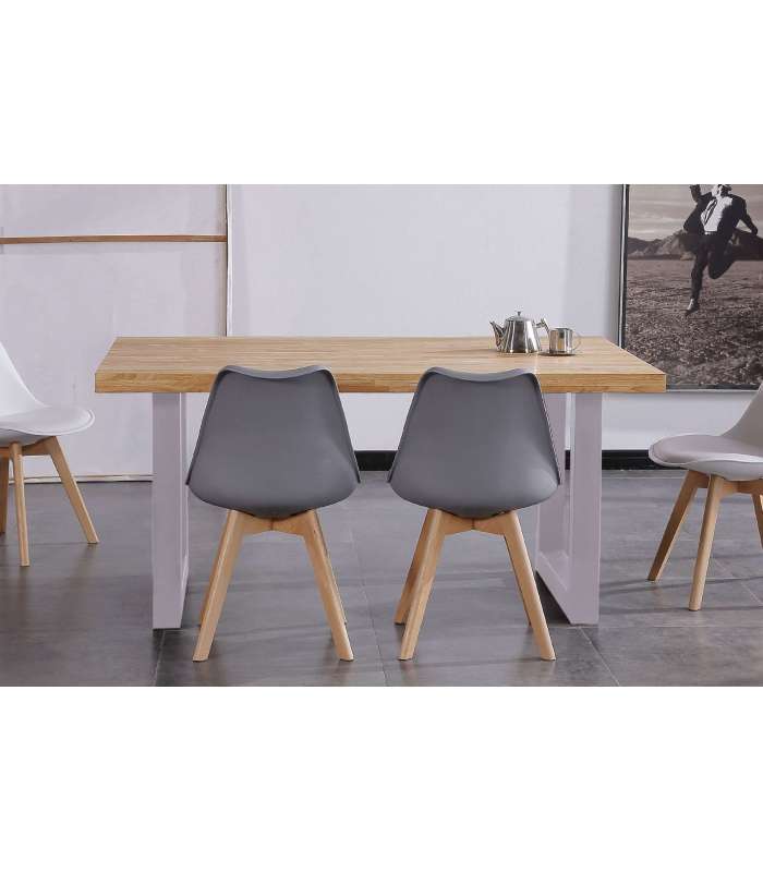 copy of Fixed lounge table Loft in wild oak white or black