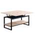 copy of Raised center table Loft in wild oak white or black