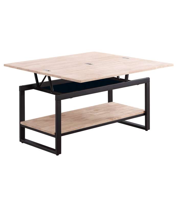 copy of Raised center table Loft in wild oak white or black