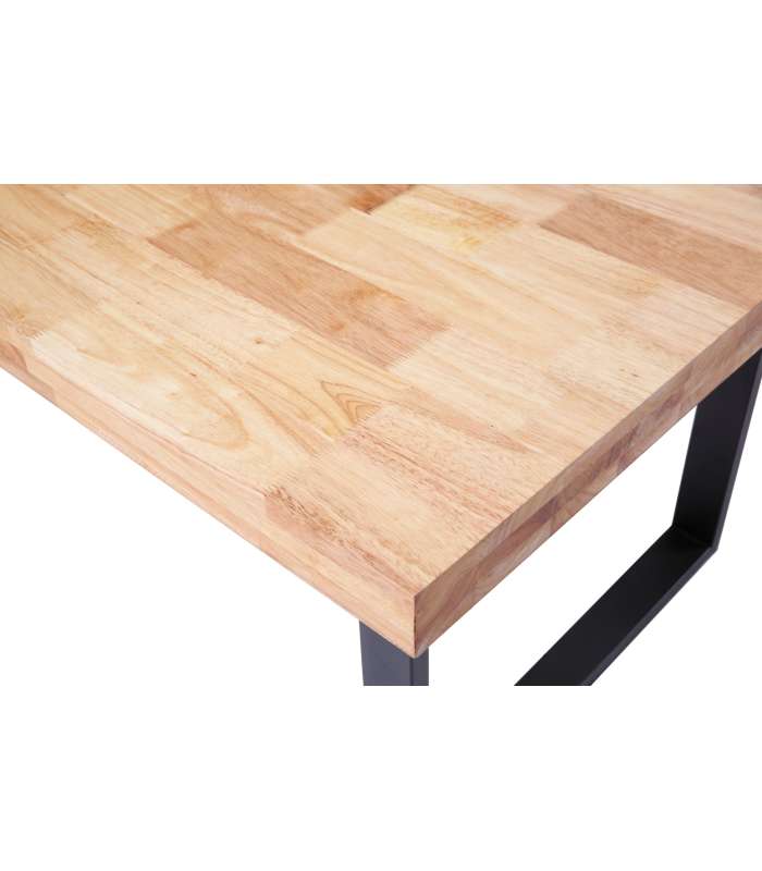 Coffee table for living room wild oak white or black structure.