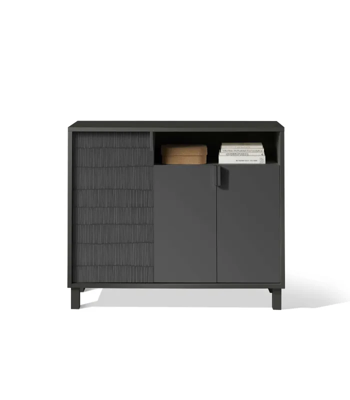 Recibidor zapatero 3 puertas con serigrafía bambú