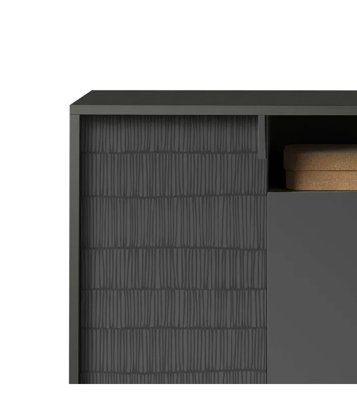 Recibidor zapatero 3 puertas con serigrafía bambú