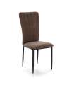 Pack de 4 sillas modelo Hobby acabado marrón, 96cm (alto) 58cm (ancho) 42.5cm (largo)