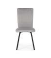 Pack de 4 sillas modelo Pretty acabado gris claro, 95.5cm(alto) 57cm(ancho) 45.5cm(largo)