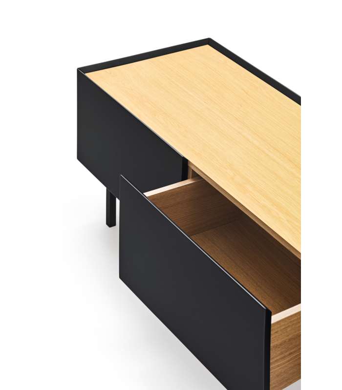 Mkric Mesas TV Mueble para televisión modelo Arista 3 puertas