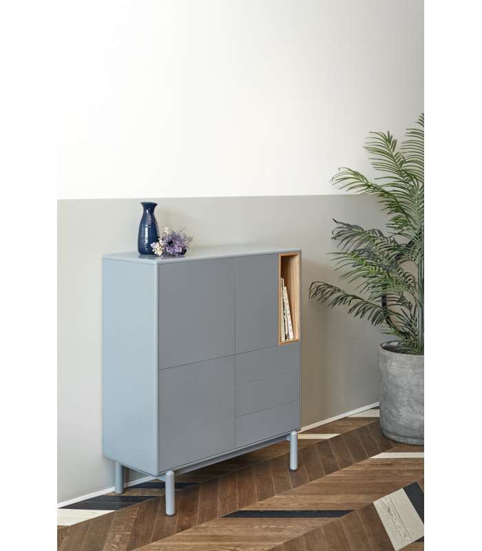 copy of MUEBLE TV MONTE 1 PTA CORR/2C 160 CM GRIS ANT/CERA