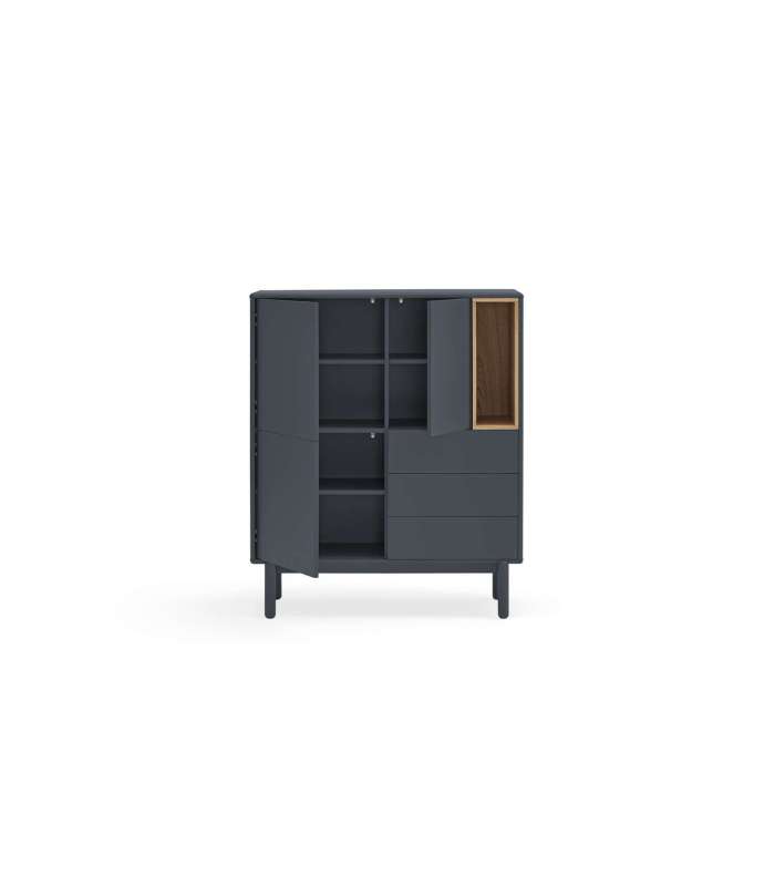 MKRIC Auxiliares salon Mueble auxiliar modelo Corvo 3 puertas 3