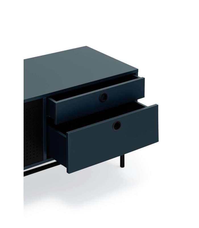 Mueble televisión para comedor modelo Punto 2 puertas 4 cajones