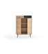 Mueble auxiliar modelo Valley 2 puertas 1 cajón varios colores