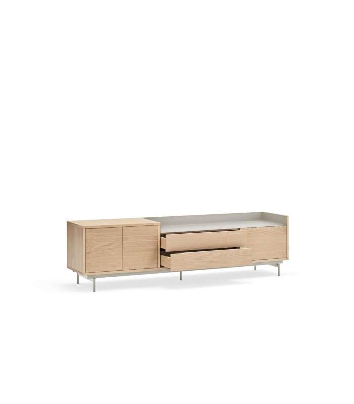 copy of MUEBLE TV MONTE 1 PTA CORR/2C 160 CM GRIS ANT/CERA