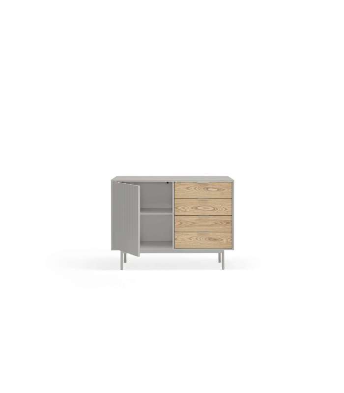 Mueble aparador para comedor modelo Sierra 2 puertas 4 cajones