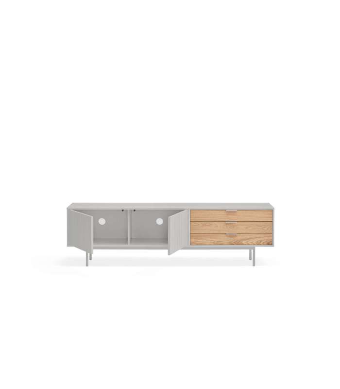 copy of MUEBLE TV MONTE 1 PTA CORR/2C 160 CM GRIS ANT/CERA