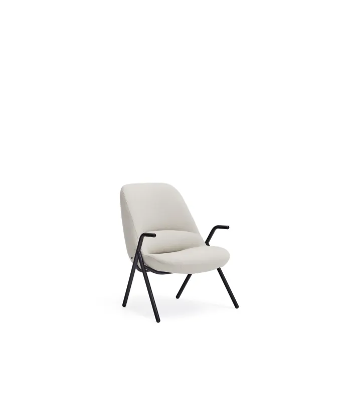 Butaca modelo Dins color crema - Elegante y moderna