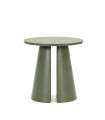 Tabela lateral no modelo de canto Cep green finish, 50cm (largura) 50.1cm(alto) 50cm (longo)