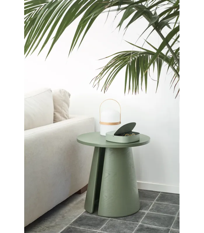 Mesa de canto modelo Cep várias cores à escolha, 50cm(largura)