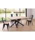 copy of Fixed lounge table Loft in wild oak white or black