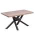 copy of Fixed lounge table Loft in wild oak white or black