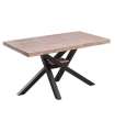 copy of Fixed lounge table Loft in wild oak white or black structure.