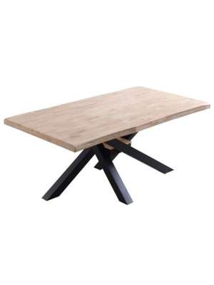 Mesa de jantar Xena 180 em carvalho Nordish e preto