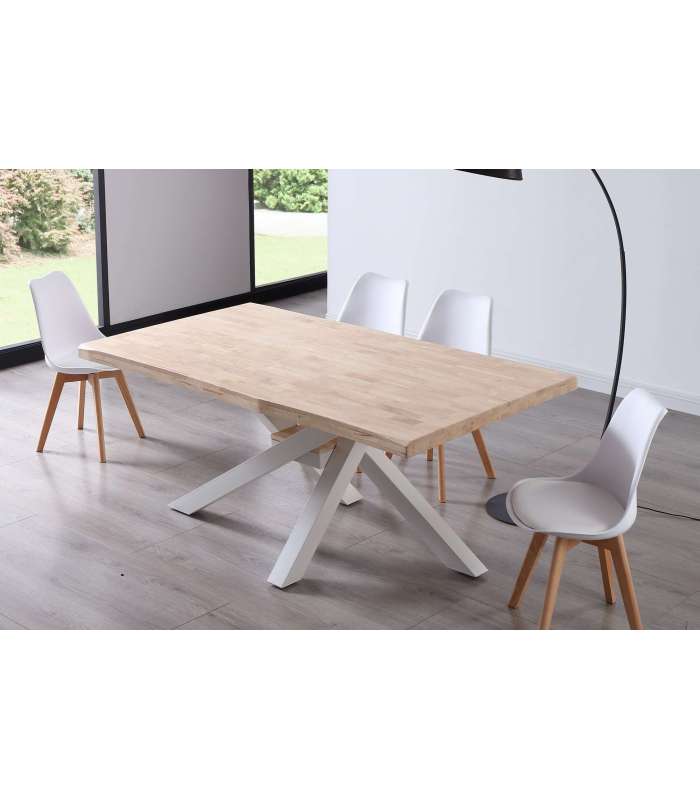 copy of Fixed lounge table Loft in wild oak white or black