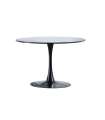 copy of Round dining table Gina lacquered white or black.
