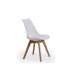 Pack of 4 bistro chairs various colors.