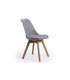 Pack of 4 bistro chairs various colors.