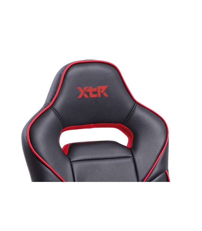 Xtr Junior swivel chair adjustable in height in leather simil.