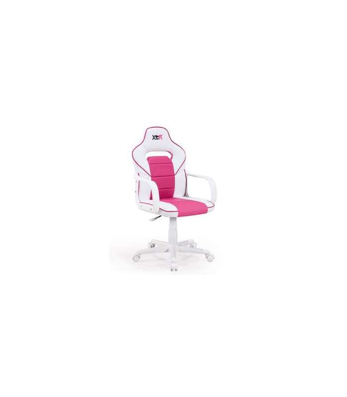 Xtr Junior swivel chair adjustable in height in leather simil.