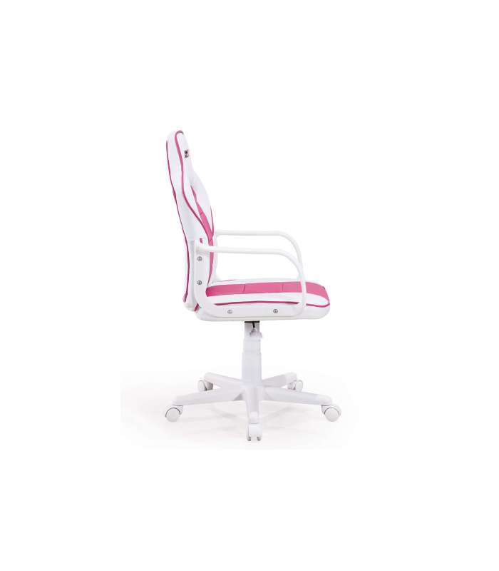 Xtr Junior swivel chair adjustable in height in leather simil.