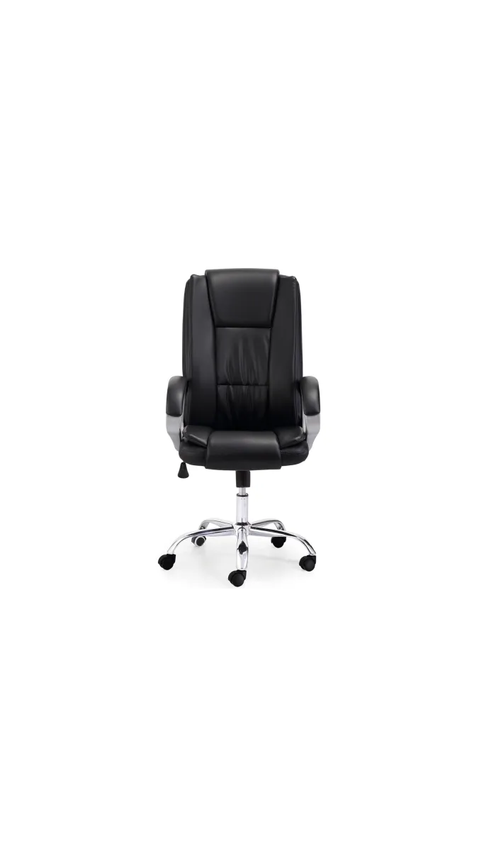 Sillon giratorio Atlas en simil piel dos colores a elegir