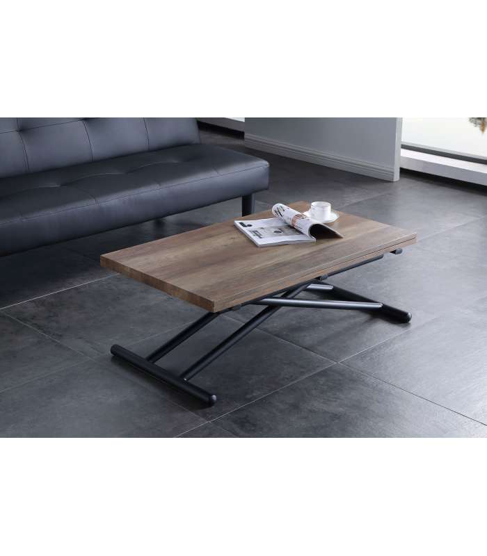 Adec Mesas centro Mesa de Centro Up-Down, elevable Extensible