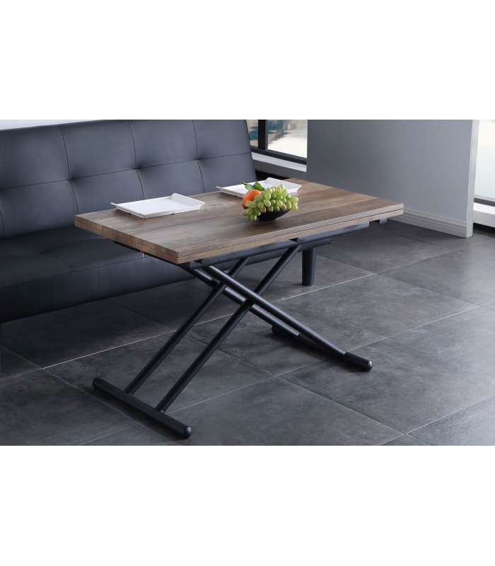 Adec Mesas centro Mesa de Centro Up-Down, elevable Extensible