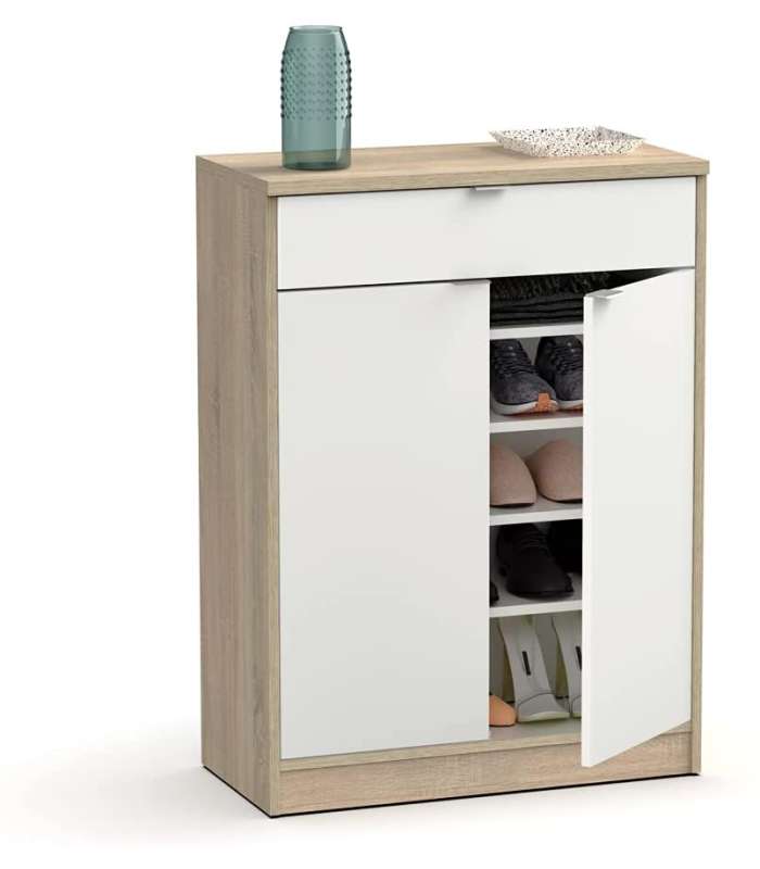 Wardrobe Zapatero Berlin two doors, a drawer several colors.