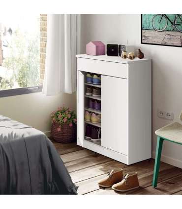Wardrobe Zapatero Berlin two doors, a drawer several colors.
