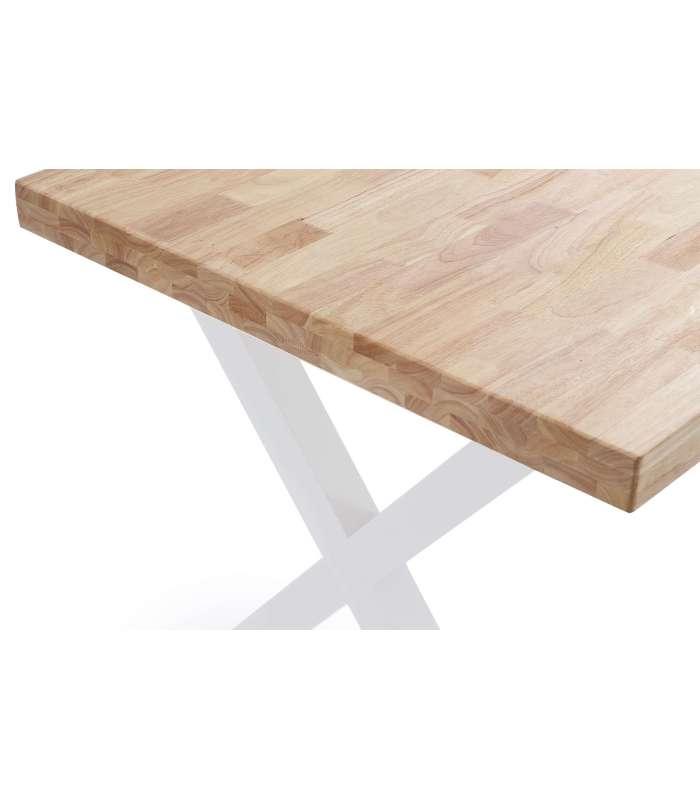 copy of Fixed lounge table Loft in wild oak white or black