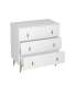 copy of Commode 4 tiroirs en finition blanche 98 cm(hauteur)80